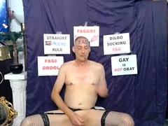 Recent screenshot of faggotsub